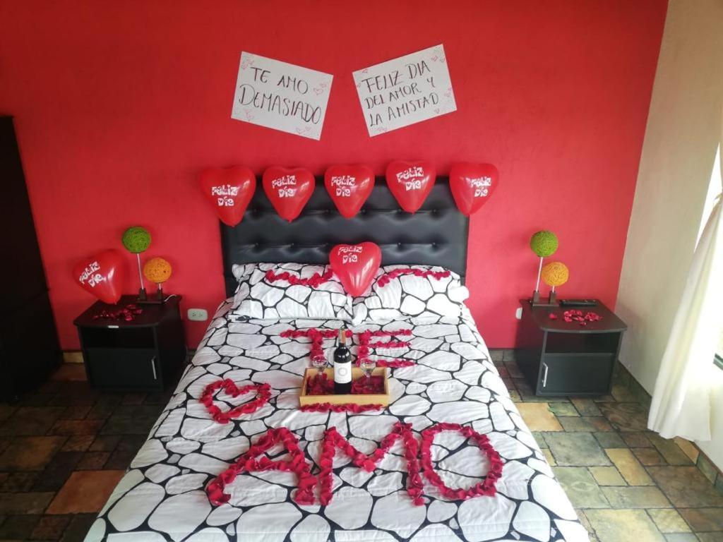 グアタビータ Benigno Mirador Bed & Breakfast エクステリア 写真